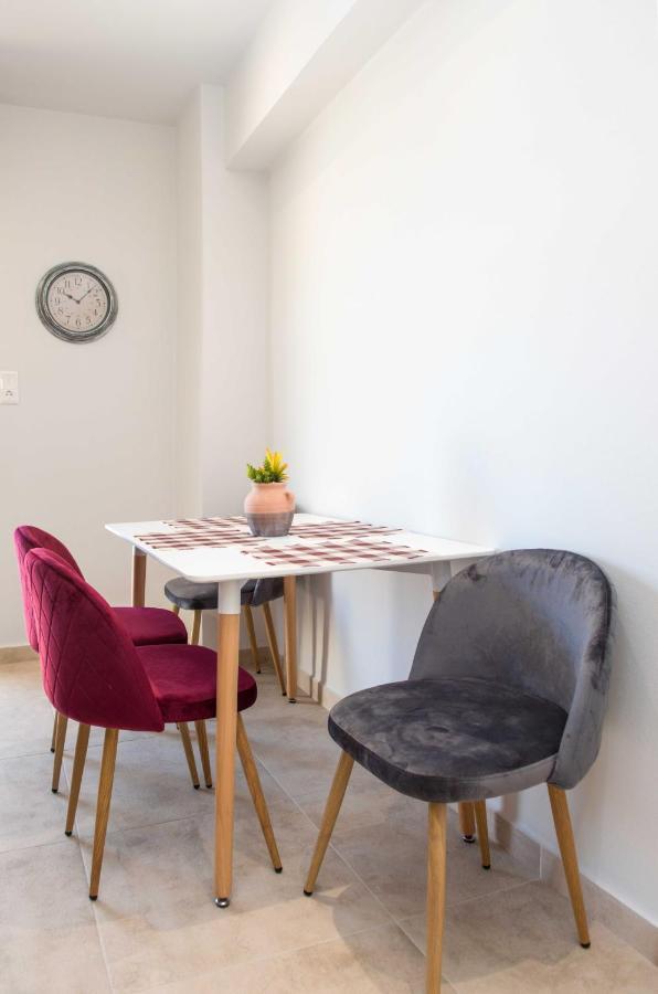 הרקליון Comfy Central 1 Bedroom Apt With Terrace And View מראה חיצוני תמונה